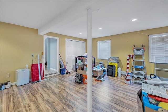 3 Old Hemlock Rd, Brookfield, CT 06804 - basement featuring wood finished floors and recessed lighting