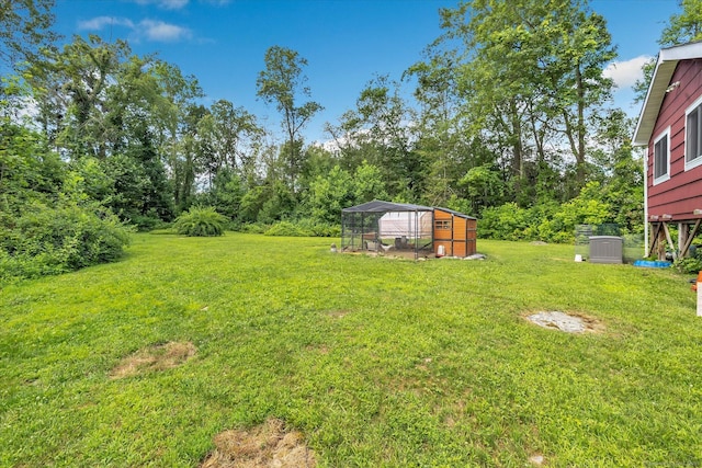 3 Old Hemlock Rd, Brookfield, CT 06804 - view of green lawn with an outdoor structure and exterior structure