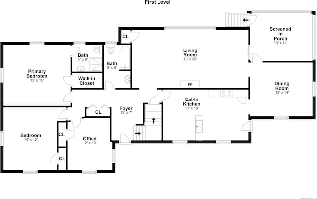 11 Dundee Rd, Stamford, CT 06903 - view of floor plan / room layout