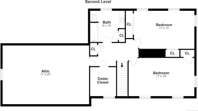11 Dundee Rd, Stamford, CT 06903 - view of floor plan / room layout