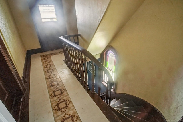 67 Whiting St, New Britain, CT 06051 - staircase with plenty of natural light