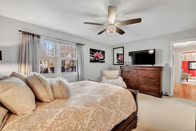 9 Anton Ln, Berlin, CT 06037 - bedroom featuring multiple windows, light colored carpet, and ceiling fan