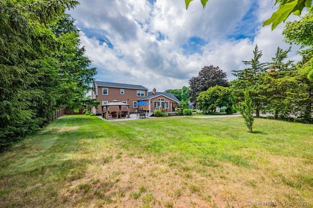 9 Anton Ln, Berlin, CT 06037 - view of yard featuring a gazebo and a patio