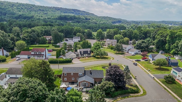 9 Anton Ln, Berlin, CT 06037 - aerial perspective of suburban area featuring a heavily wooded area