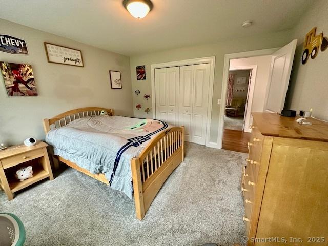 7 Pimlico Rd, Wolcott, CT 06716 - bedroom with carpet flooring and a closet