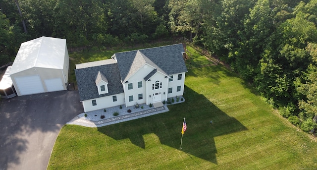 7 Pimlico Rd, Wolcott, CT 06716 - view from above of property