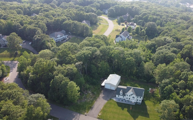 7 Pimlico Rd, Wolcott, CT 06716 - aerial overview of property's location featuring a forest