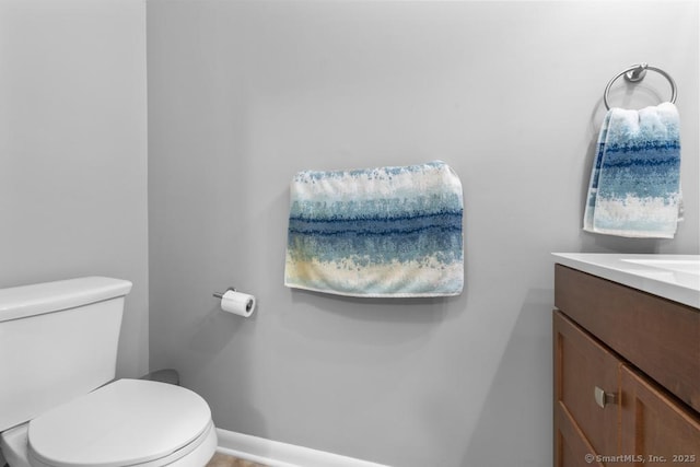 827 Oronoke Rd Apt 5-6, Waterbury, CT 06708 - half bath with vanity and toilet