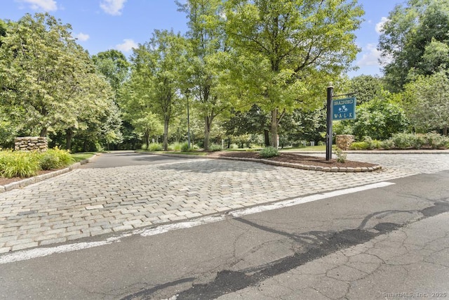 47 Bradford Walk Unit 47, Farmington, CT 06032 - view of road with curbs and view of wooded area