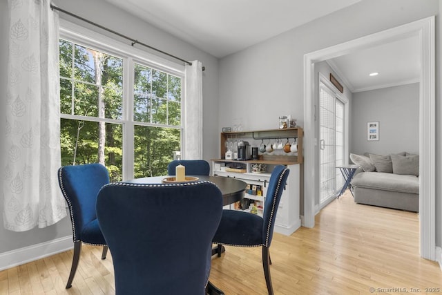 47 Bradford Walk Unit 47, Farmington, CT 06032 - home office with light wood-type flooring and ornamental molding