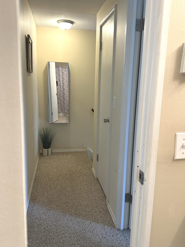 14 Lakeside Dr Unit Q, Ledyard, CT 06339 - corridor with carpet and baseboards