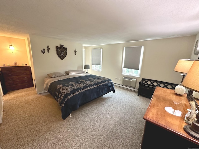 14 Lakeside Dr Unit Q, Ledyard, CT 06339 - bedroom with carpet floors and an AC wall unit