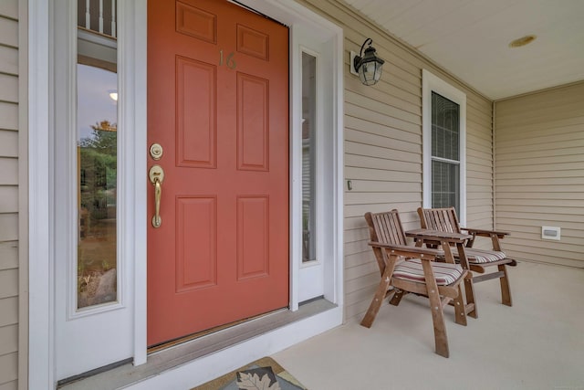 16 Spinnaker Dr Unit 16, East Lyme, CT 06357 - view of exterior entry featuring covered porch