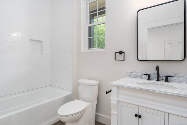 30 Tyrone Rd, Pomfret, CT 06259 - bathroom with vanity and washtub / shower combination