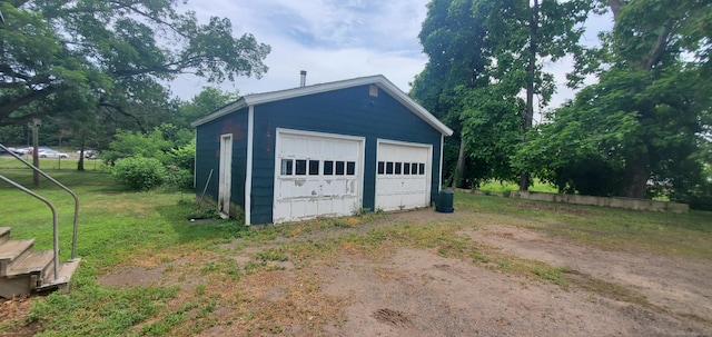 127 S Main St, East Windsor, CT 06088 - view of detached garage