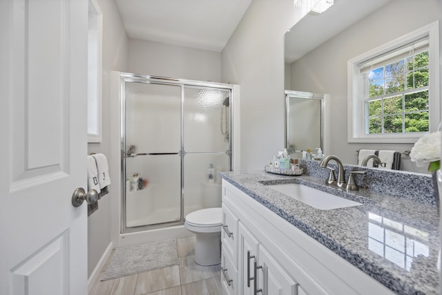 105 Hidden Pines Cir, Meriden, CT 06451 - bathroom with a stall shower and vanity