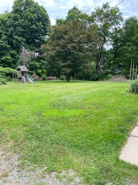 2 Judd Ave, Bethel, CT 06801 - view of green lawn featuring a playground