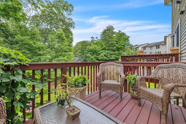 41 Palmer St Unit 20, Norwich, CT 06360 - view of wooden deck