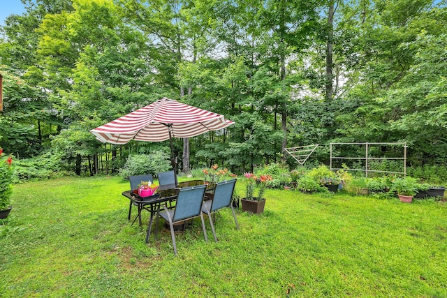 41 Palmer St Unit 20, Norwich, CT 06360 - view of green lawn with a garden