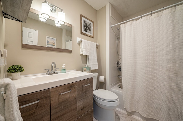 143 Sandy Point Rd Unit 143, Old Saybrook, CT 06475 - bathroom featuring vanity and shower / bath combination with curtain