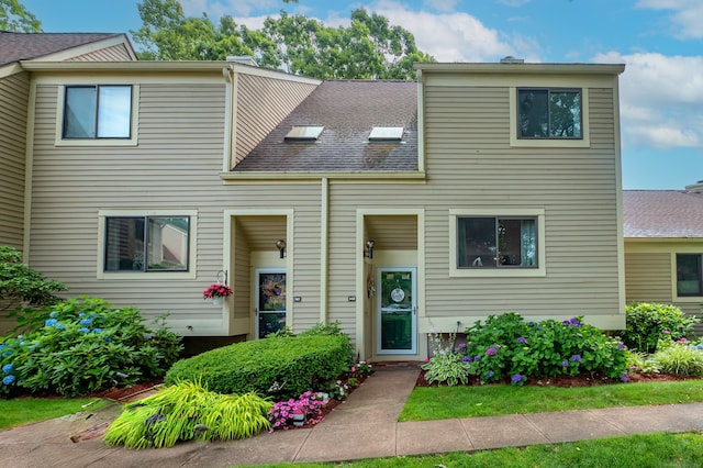 143 Sandy Point Rd Unit 143, Old Saybrook, CT 06475 - townhome / multi-family property featuring a shingled roof