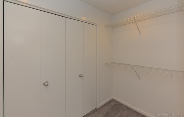 648 Heritage Vlg Unit A, Southbury, CT 06488 - walk in closet featuring carpet