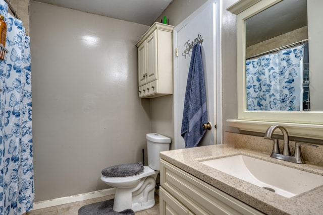 560 Yale Ave Unit 209, Meriden, CT 06450 - bathroom with vanity, tile patterned floors, and curtained shower