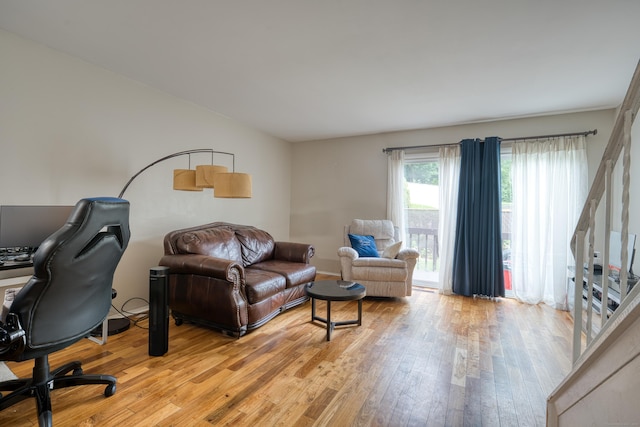 560 Yale Ave Unit 209, Meriden, CT 06450 - office area with light wood-type flooring
