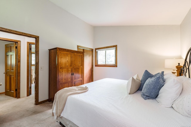 10 Thomas St, Windsor Locks, CT 06096 - bedroom featuring light carpet and lofted ceiling