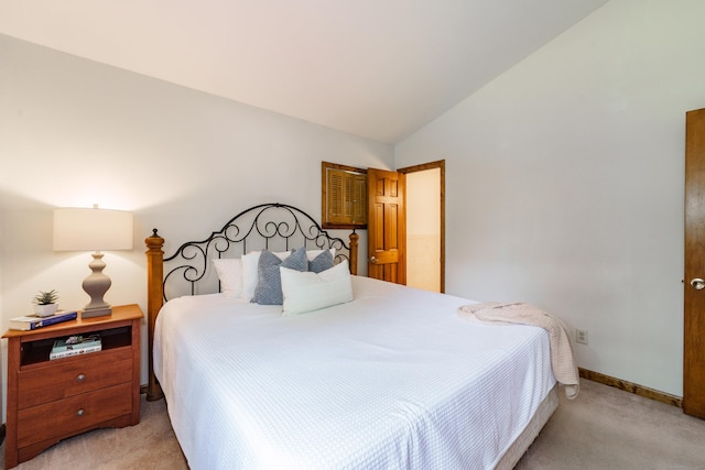 10 Thomas St, Windsor Locks, CT 06096 - bedroom with light colored carpet and lofted ceiling