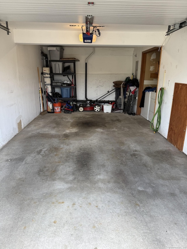 531 Meriden Rd Unit 2, Waterbury, CT 06705 - garage with a garage door opener