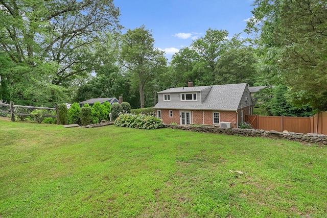 8 Gillies Ln, Norwalk, CT 06854 - fenced backyard featuring view of scattered trees