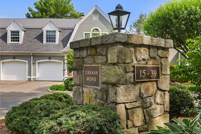 21 Lakeview Ave Unit 21, New Canaan, CT 06840 - community / neighborhood sign featuring a garage