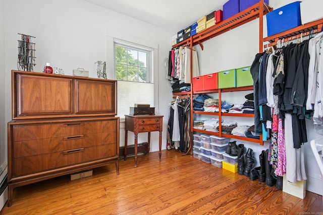 24 Warren Ave, Groton, CT 06355 - walk in closet featuring wood finished floors