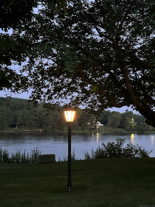 210 Jamestown Rd Unit 210, Stratford, CT 06614 - water view featuring a forest
