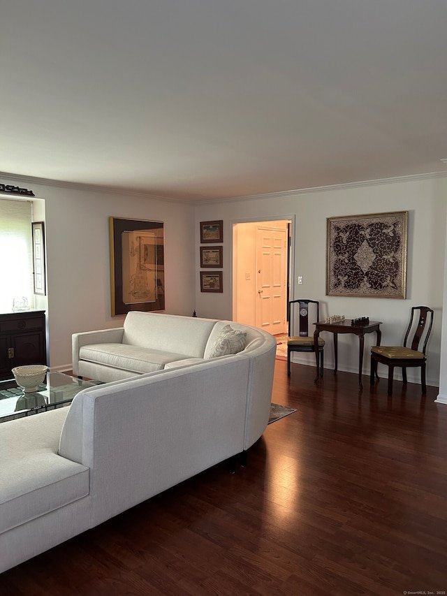 210 Jamestown Rd Unit 210, Stratford, CT 06614 - living area featuring dark wood-type flooring