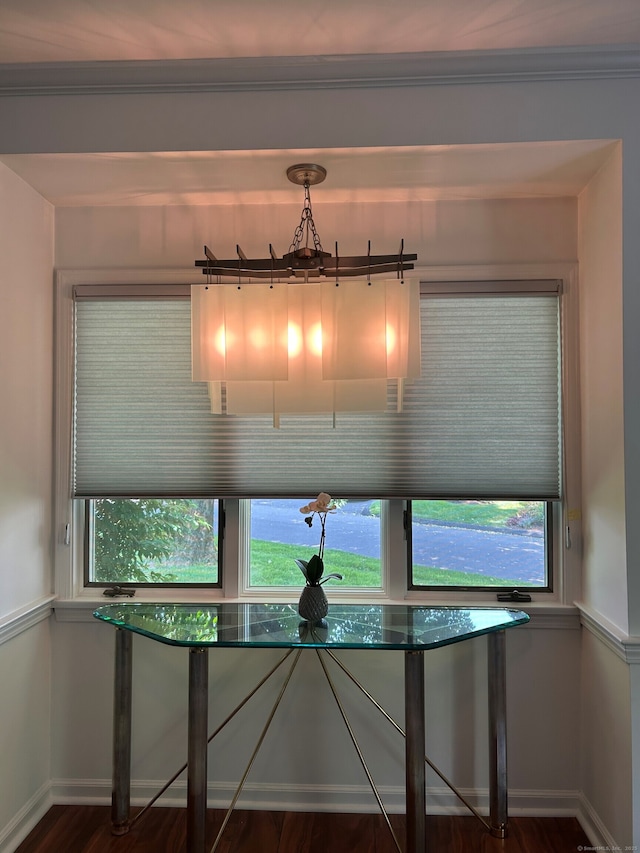 210 Jamestown Rd Unit 210, Stratford, CT 06614 - detailed view of baseboards and wood finished floors