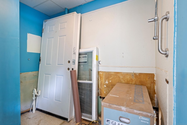 110 Franklin St, Killingly, CT 06239 - entryway featuring a paneled ceiling