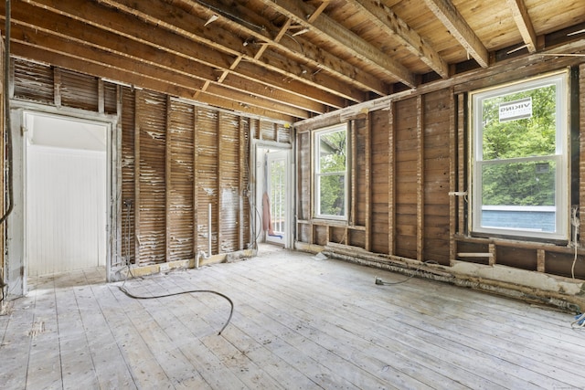 110 Franklin St, Killingly, CT 06239 - miscellaneous room featuring healthy amount of natural light and hardwood / wood-style floors
