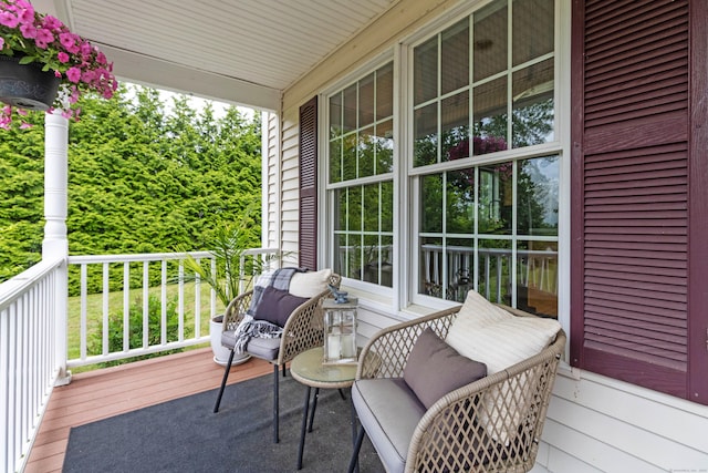 129 Clark Gates Rd, East Haddam, CT 06469 - view of porch