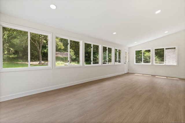 95 Great Ring Rd, Newtown, CT 06482 - unfurnished sunroom featuring vaulted ceiling