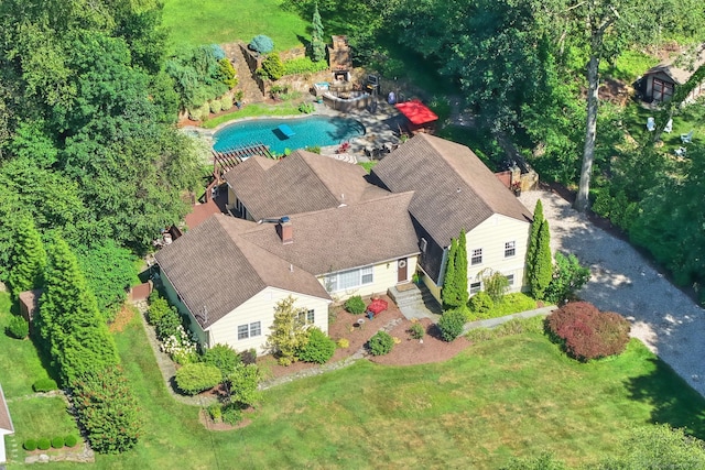 206 Beacon Hill Rd, Trumbull, CT 06611 - view of subject property with a pool area