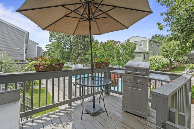 60 Alvord Ln Apt 19, Stamford, CT 06902 - wooden deck with area for grilling