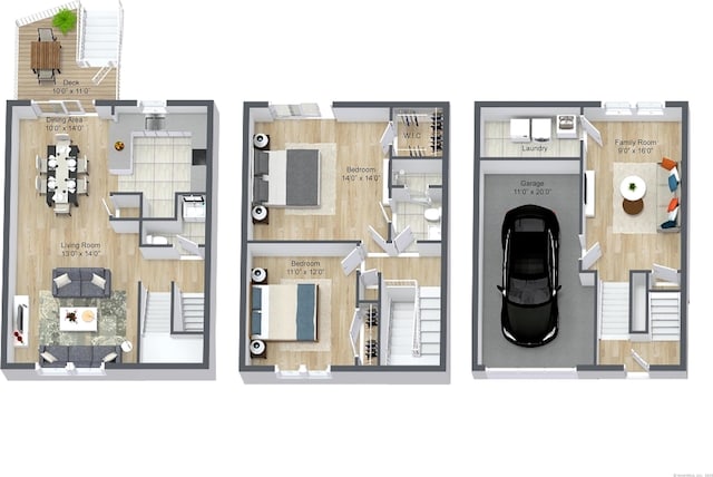 60 Alvord Ln Apt 19, Stamford, CT 06902 - view of property floor plan