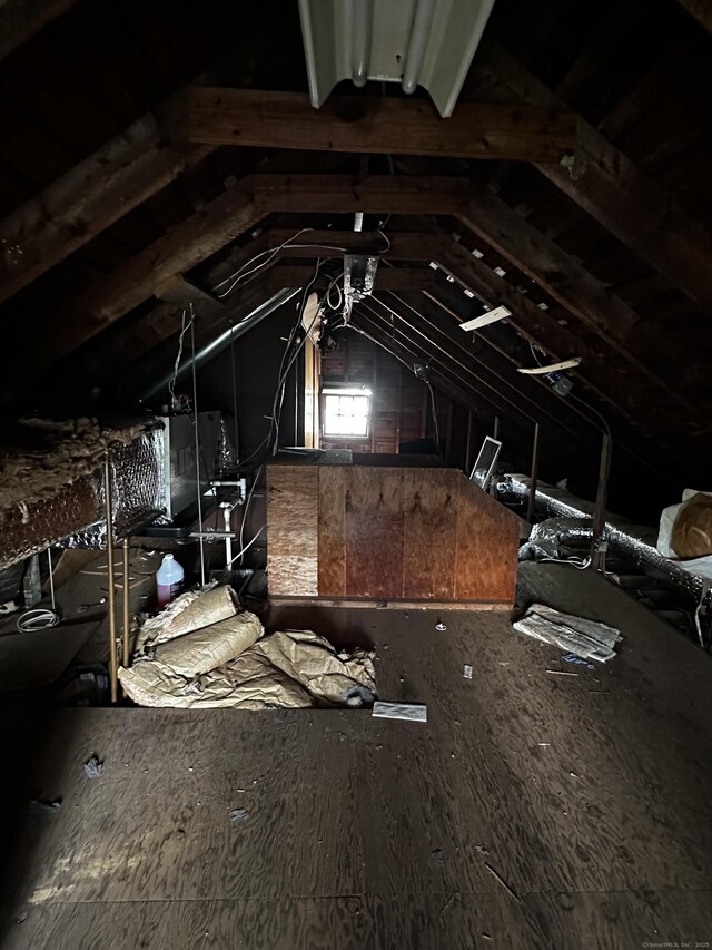 54 Carmel St, Hamden, CT 06518 - view of unfinished attic