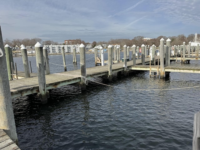 100 Pequot Ave Unit 3530, New London, CT 06320 - dock featuring a water view