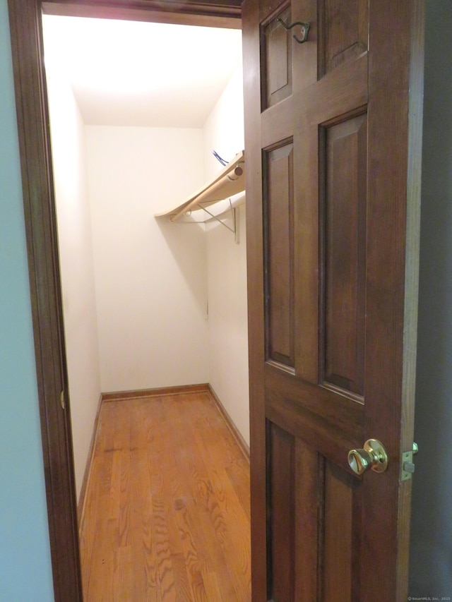 1200 Peck Ln, Cheshire, CT 06410 - walk in closet featuring light wood-style floors