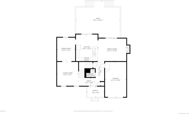 41 Arlington Rd, Stamford, CT 06902 - view of property floor plan
