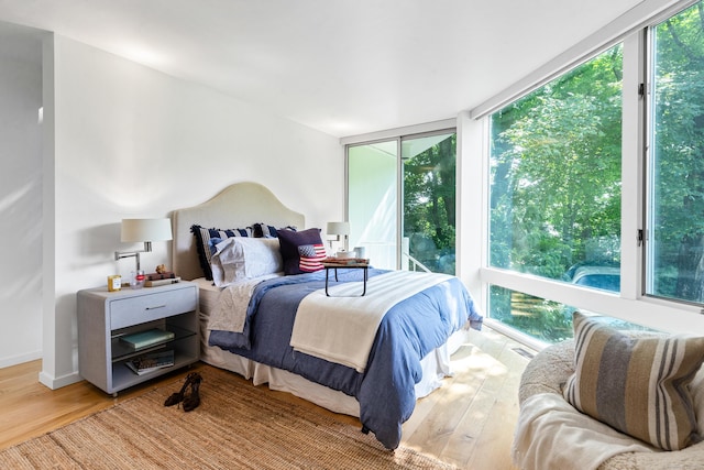 274 Nod Rd, Ridgefield, CT 06877 - bedroom featuring multiple windows and wood finished floors