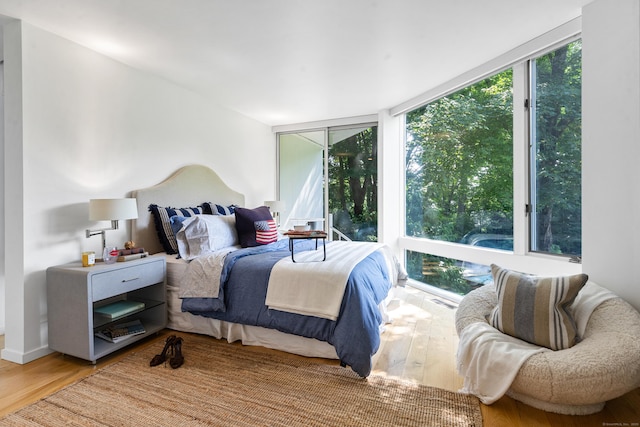 274 Nod Rd, Ridgefield, CT 06877 - bedroom with wood finished floors
